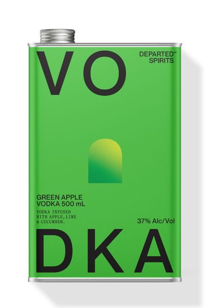 Departed Spirits Green Apple Vodka 500ml