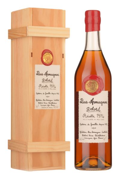 Delord Armagnac 1974 Wood Gift Box
