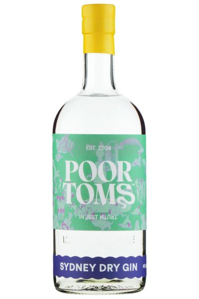 Poor Toms Sydney Dry Gin 700ml