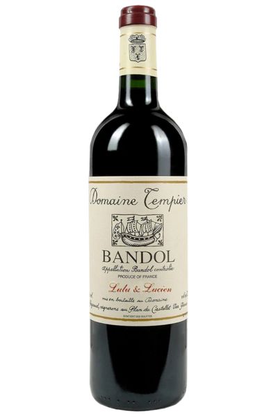 Domaine Tempier Bandol Lulu and Lucien Rouge 2021