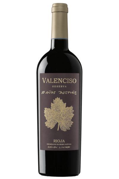 Valenciso Reserva Rioja 10 Anos Despues 2012