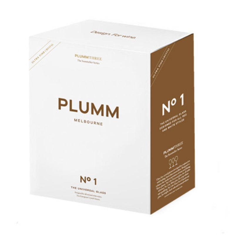Plumm Three No.1 Universal Glass Twin Pack
